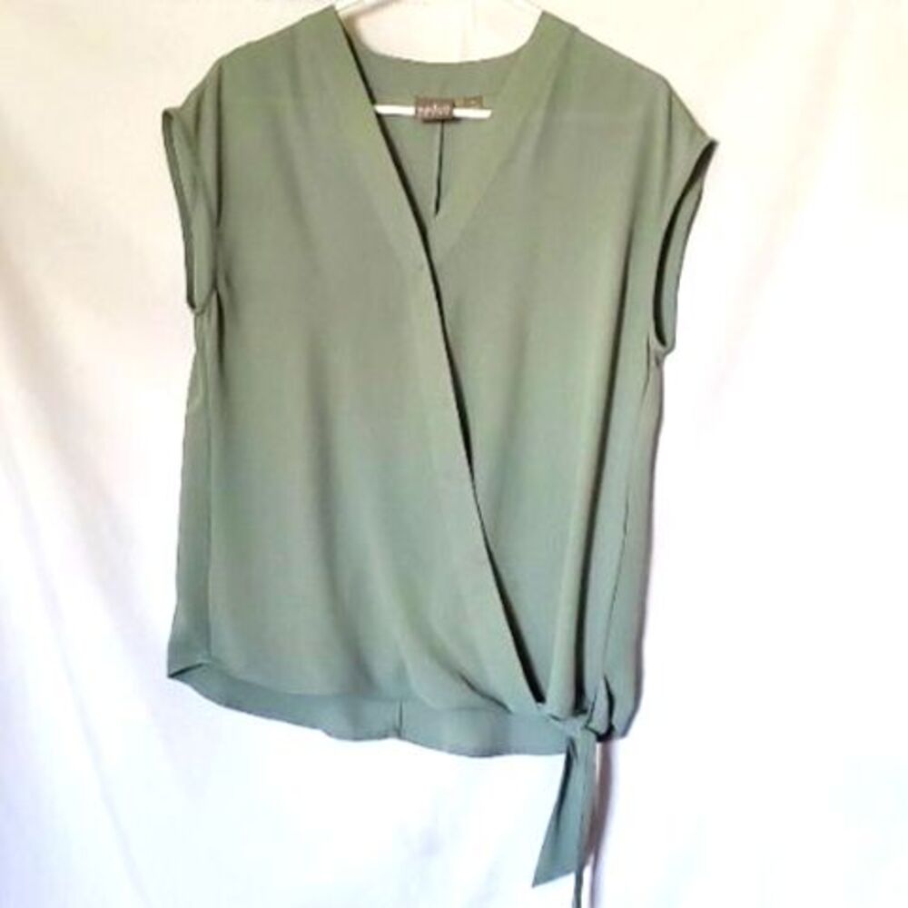 Soho New York & Co Jeans, Womens Green Blouse, Size S